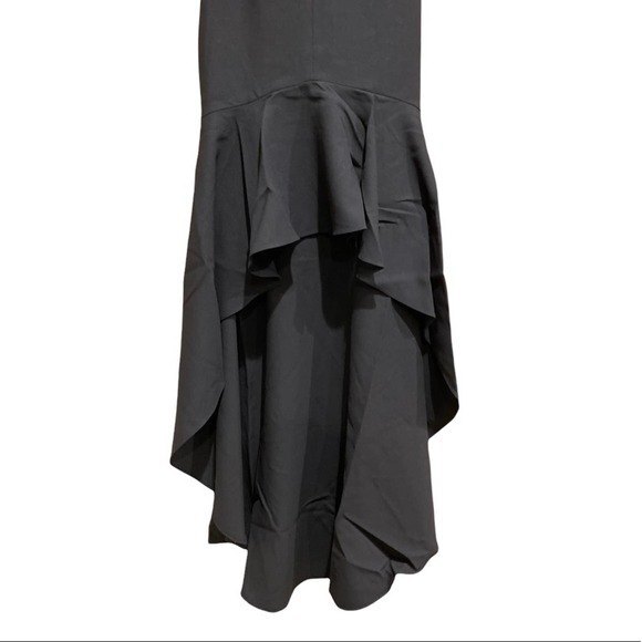 Likely x Revolve Formal Black High Low Jenny Gown Halter Top Women’s 0 - Picture 6 of 12